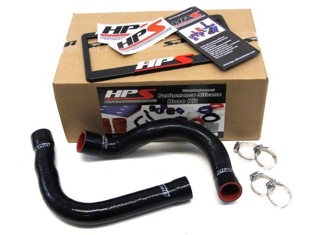 HPS Black Reinforced Silicone Radiator Hose Kit Coolant BMW 92-99 E36 318