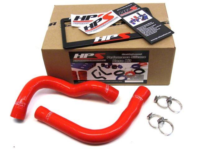 HPS Red Reinforced Silicone Radiator Hose Kit Coolant BMW 92-99 E36 318